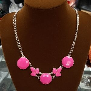 Earrings and necklace